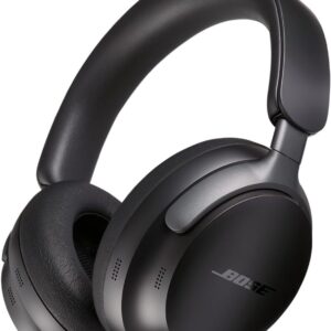 Bose New Quietcomfort Ultra Wireless Noise Cancelling in Ear Headphones with Spatial Audio, Over Ear Headphones with Mic, Up to 24 Hours of Battery Life