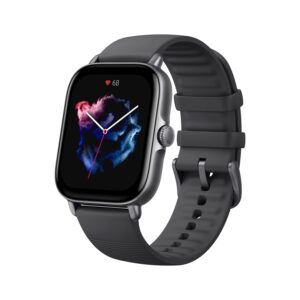 Amazfit GTS 3 Smart Watch with Heart Rate, SpO2, Sleep, Stress, Female Cycle Monitoring, Sports Watch with 150+ Sports Modes, GPS, 5 ATM Waterproof, Alexa Built-in