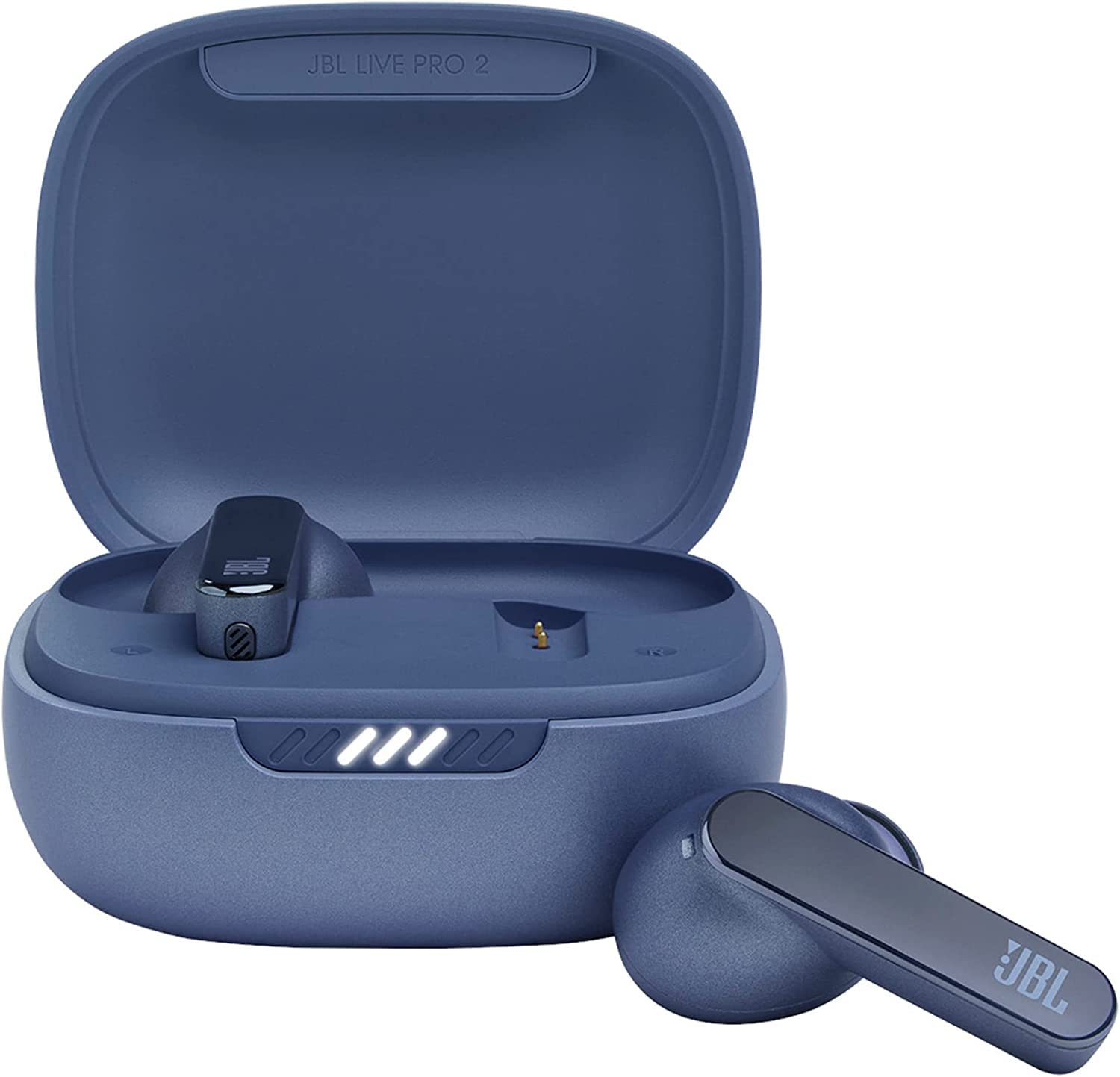 JBL Live Pro 2 Premium in Ear Wireless TWS Earbuds, ANC Earbuds, 40Hr Playtime, Dual Connect, Customized Bass with Headphones App, 6 Mics for Clear Calls, Wireless Charging, Alexa Built-in (Open Box)