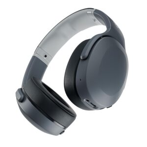 Skullcandy Crusher Evo Wireless Over-Ear Bluetooth Headphones with Microphone, 40 Hour Battery, Personal Sound, Extra Bass Tech, Bonus USB-C Cable – (SEALED)