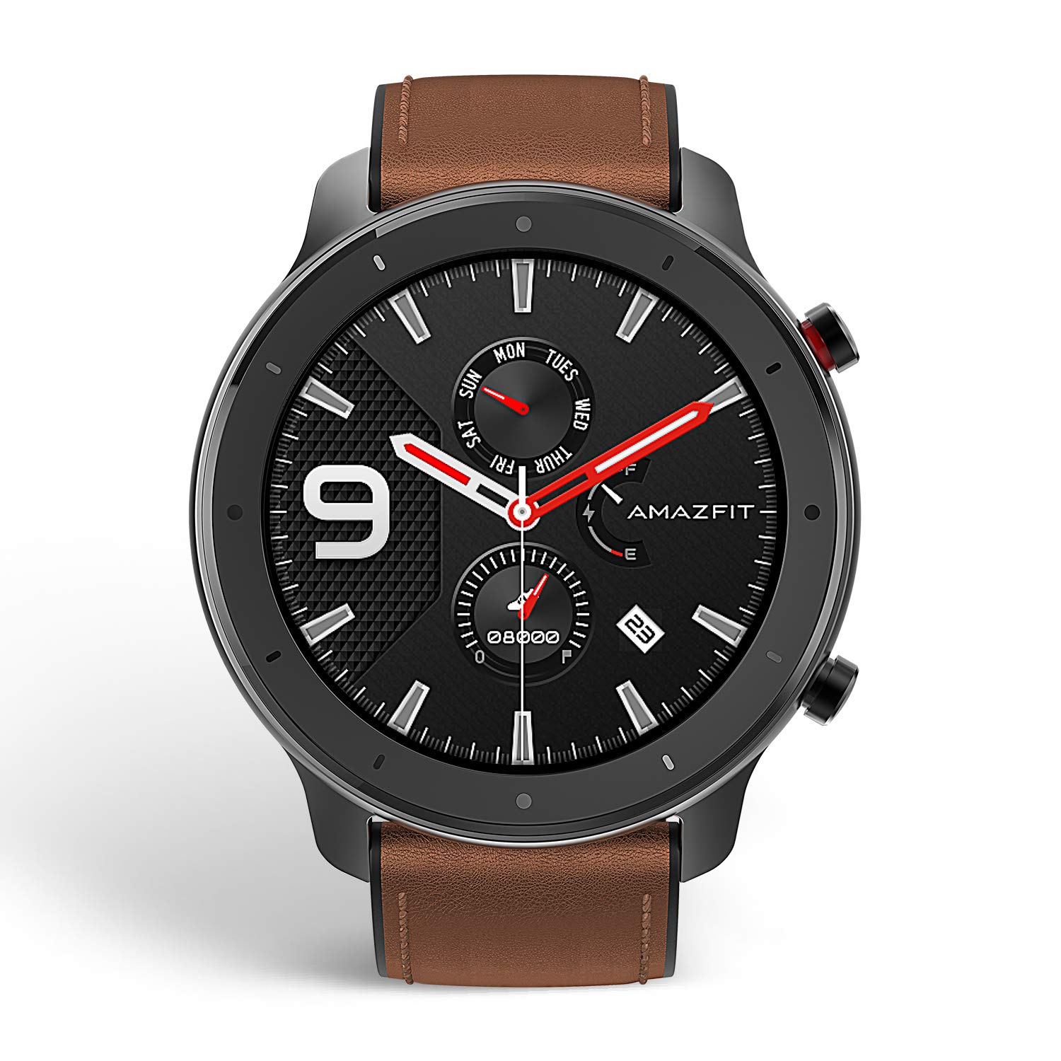 Amazfit GTR Aluminium Alloy (47mm) Smart Watch with 1.39″(33.9cm) AMOLED Display, Built-in GPS, 24-Days Battery Life, 12 Sports Modes, 5ATM Waterproof - Image 6